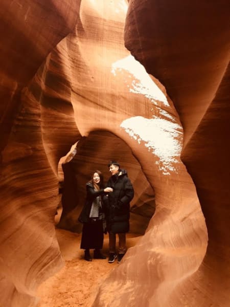 antelope canyon tour winter