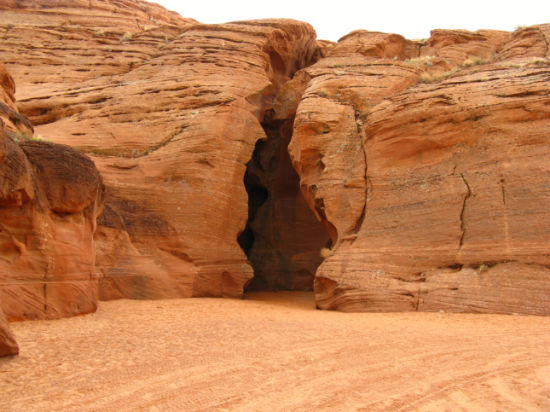 Entrance to Upper Antelope Canyon