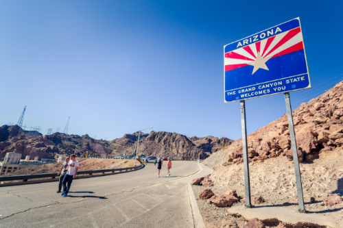 Welcome To Arizona Sign