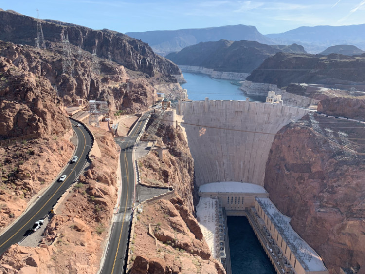 Face Of The Hoover Dam