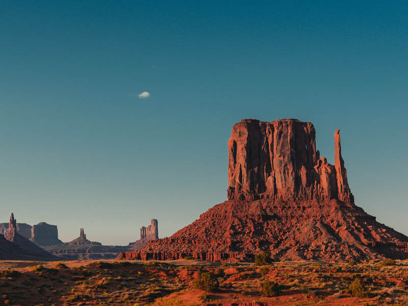 West Mitten Butte at Monument Valley