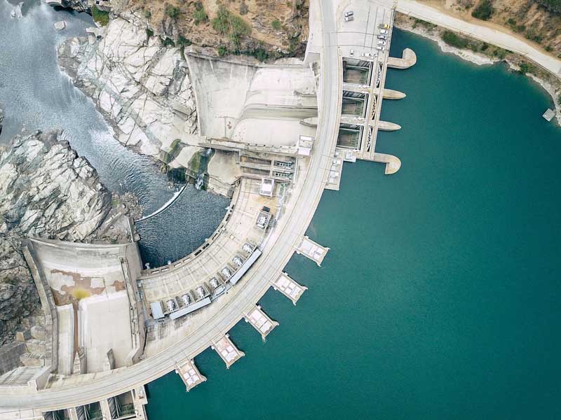 Hoover Dam from Above