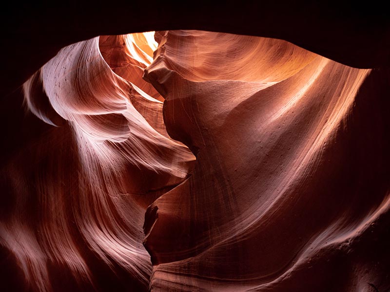 Corazón del Antelope Canyon
