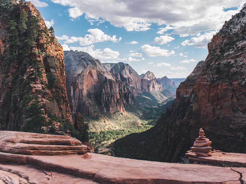 Angel's Landing at Zion National Park