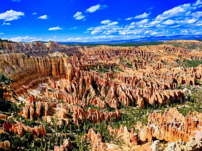 View of Bryce Canyon National Park