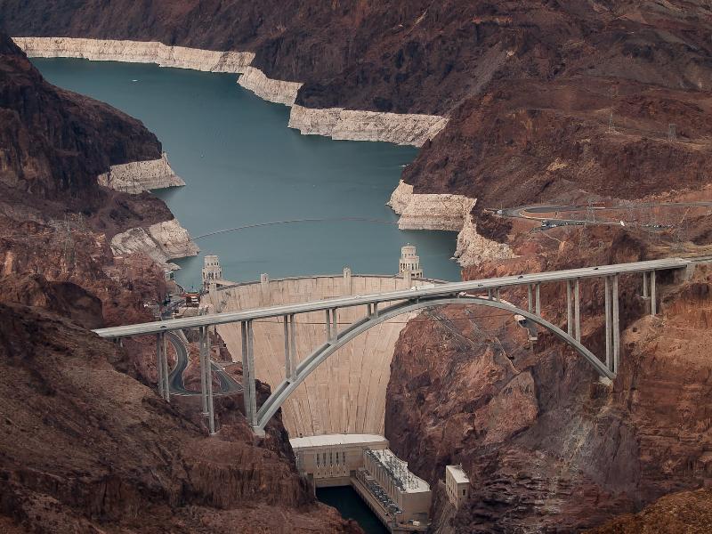 View of Hoover Dam