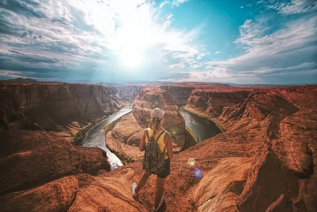 Horseshoe bend view