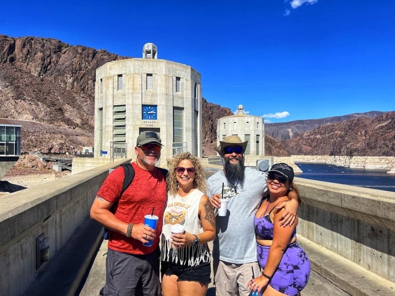 2 couples at Hoover Dam