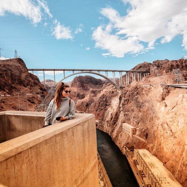 More great shots from @cassiescompass! A walk across the Hoover Dam is the best way to to grasp the enormity of this dam that was the biggest in the world when construction was completed in 1935.
.
.
.
.
.
.
#hooverdam #hooverdambridge #visitnevada #travelnevada #maxtourvegas #travelgram #traveltheworld #architecturedesign #travelobsessed #travelpics #travelblog