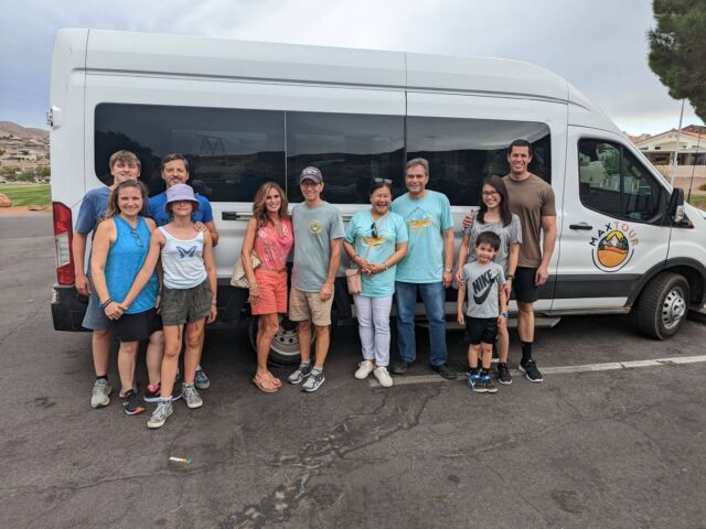 Exploring the world, one adventure at a time 🌎✈️ This small group tour  kicked off with a quick bonus stop before heading out to Grand Canyon National Park. Thanks to our amazing guide @chumsbucket for leaving these adventurers with memories to last a lifetime. 

#SmallGroupTour #AdventureAwaits #TravelWithFriends #FirstStop #Wanderlust #ExploreTheWorld#maxtourvegas#TravelGoals #BucketListAdventures #GroupTravel #TravelCommunity #TravelAddicts #WanderlustTribe #OffTheBeatenPath #DiscoverTheWorld #TravelingTogether #TravelCaptures #TourTheWorld #TravelMore #AdventureIsOutThere #TravelHappy #TravelTheGlobe #ExploreToCreate#grandcanyonantelopecanyontour