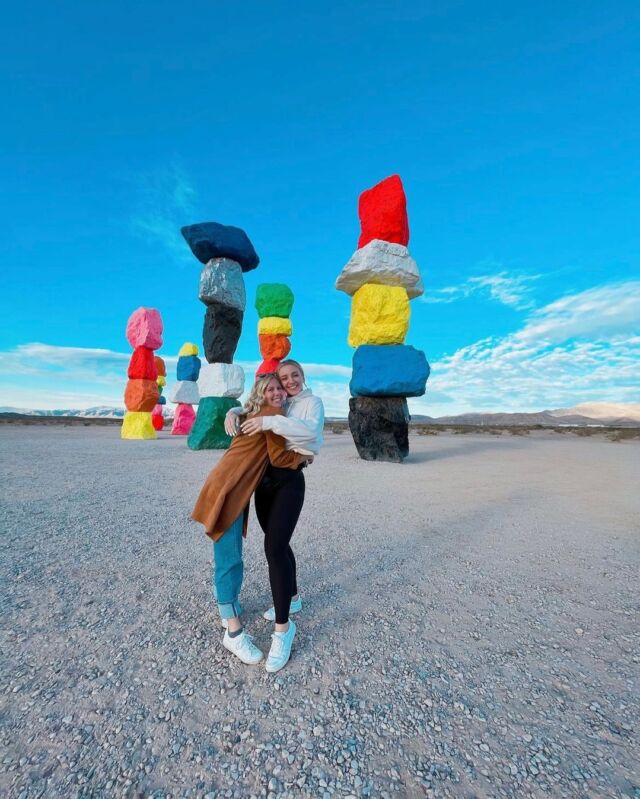 We had a great time with @devlene exploring for the day! Thanks for letting us share your amazing photos!

#SevenMagicMountains#NevadaTourism#ArtInstallation#TravelNevada#RoadTripUSA#ExploreNevada#AmericanWest
#ColorfulArt#TravelBuddies#maxtourvegas#FriendshipGoals#OutdoorAdventure#DesertWanderlust#InstaTravel
#BucketListDestination#ArtInTheDesert#BeautifulDestinations#NatureLovers#Mountainscape
#smallgrouptour#TravelGoals