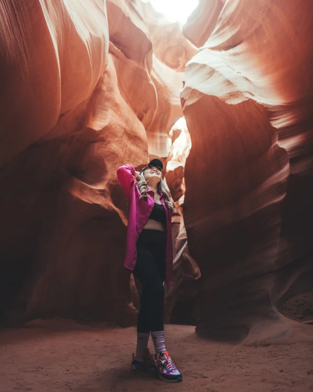 Lost in the serenity of Lower Antelope Canyon. 📸@billyyorkfrancisco is experiencing the tranquil beauty of the Southwest on our exclusive 3-day tour. Lower Antelope Canyon is the longest part of Antelope Canyon, providing ample opportunities to take photos without other people. 
.
.
.
.
.
#maxtourvegas#kenstours#LowerAntelopeCanyon #AntelopeCanyon #PhotographyOpportunity #NaturalBeauty #CanyonAdventures #CaptureTheMoment #Wanderlust #TravelPhotography #SereneScenes #UnspoiledNature #PicturePerfect #SoloShots #InstaTravel #HiddenGems #ExploreTheOutdoors #NoCrowds #PeacefulEscape #NaturePhotography #TravelGoals #BucketListDestination #OutdoorAdventure #SpectacularViews #WildernessWanderer #NatureLovers #ScenicBeauty #LandscapePhotography